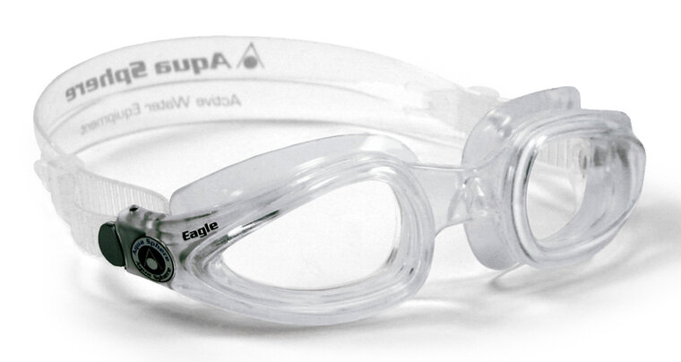 vervorming mobiel Leerling Aqua Sphere Eagle zwembril + 2 Eagle glazen op sterkte - Zwembril op  Sterkte en Zwembrillen op sterkte voor volwassenen en kinderen